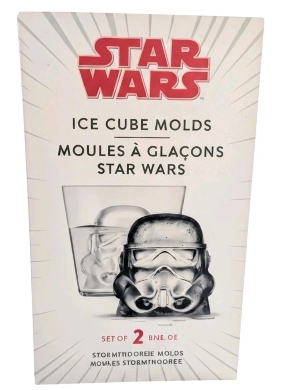Williams Sonoma Star Wars Stormtrooper Silicone Ice Cube Set of 2
